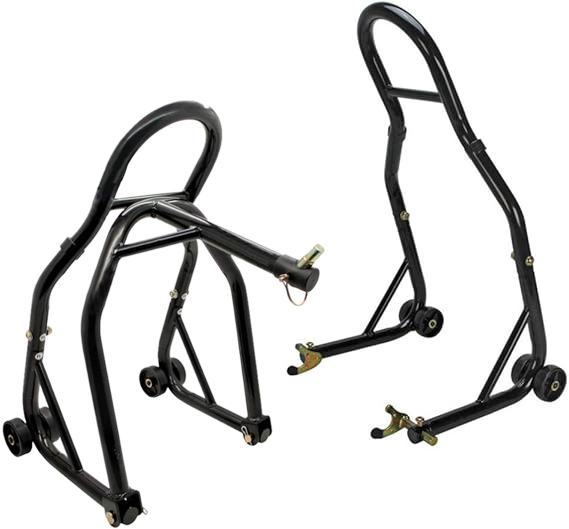 motorcycle paddock stand set